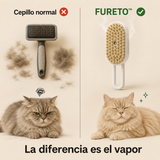 Cepillo FURETO™ — Cepillo de Vapor para Mascotas